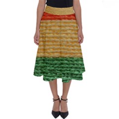 Couleurs Emblématiques Perfect Length Midi Skirt by SoLoJu