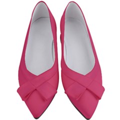 Raspberry Sorbet Women s Bow Heels by retrotoomoderndesigns