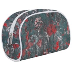 Multicolored Surface Texture Print Make Up Case (medium) by dflcprintsclothing