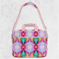 Colorful Abstract Painting E Macbook Pro Shoulder Laptop Bag  by gloriasanchez
