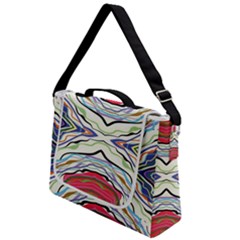 Bohemian Colorful Pattern B Box Up Messenger Bag by gloriasanchez