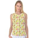 Tropical Fruits Pattern  Women s Basketball Tank Top View1