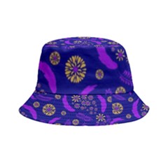 Folk Flowers Art Pattern Floral Abstract Surface Design  Seamless Pattern Inside Out Bucket Hat by Eskimos