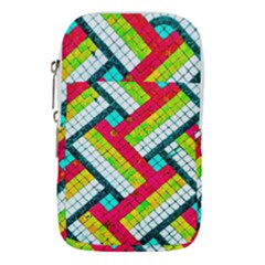 Pop Art Mosaic Waist Pouch (large) by essentialimage365