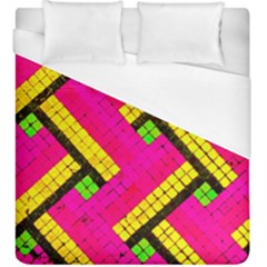 Pop Art Mosaic Duvet Cover (king Size) by essentialimage365