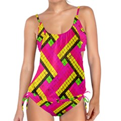 Pop Art Mosaic Tankini Set by essentialimage365