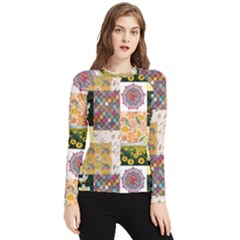 Yellow Aesthetics Women s Long Sleeve Rash Guard by designsbymallika