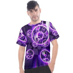 Fractal Illusion Men s Sport Top by Sparkle