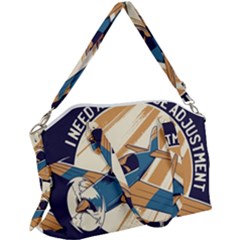 Airplane - I Need Altitude Adjustement Canvas Crossbody Bag by DinzDas