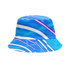 Pop Art Neon Wall Inside Out Bucket Hat by essentialimage365