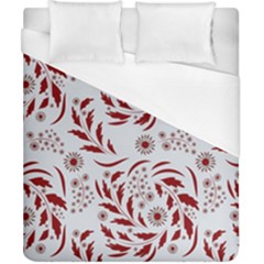 Folk Flowers Art Pattern Floral Abstract Surface Design  Seamless Pattern Duvet Cover (california King Size) by Eskimos