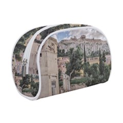 Roman Agora, Athens, Greece Make Up Case (small) by dflcprintsclothing