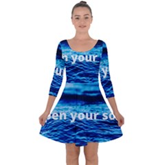 Img 20201226 184753 760 Quarter Sleeve Skater Dress by Basab896