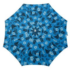 Folk Flowers Art Pattern Floral  Surface Design  Seamless Pattern Straight Umbrellas by Eskimos