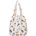 Fruits, Vegetables And Berries Center Zip Backpack View1