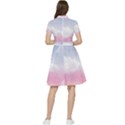 Evening Sky Love Short Sleeve Waist Detail Dress View2