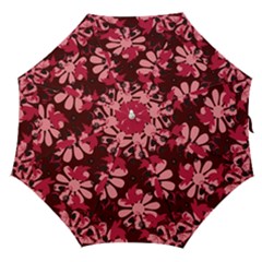 Folk Flowers Art Pattern  Straight Umbrellas by Eskimos