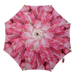 Scattered Magenta Roses Hook Handle Umbrellas (medium) by kaleidomarblingart