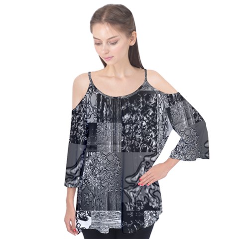 Frequencies Flutter Tees by MRNStudios
