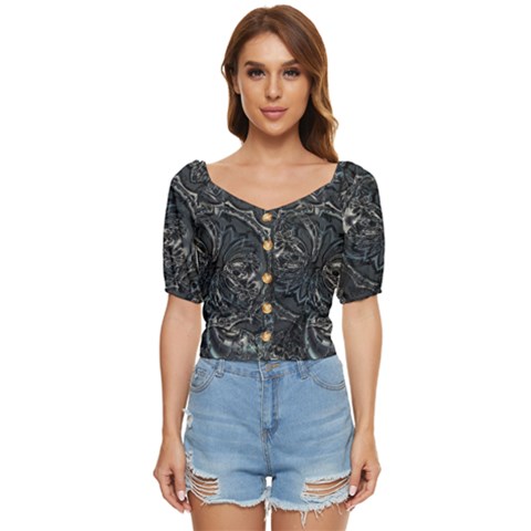 Slammer Button Up Blouse by MRNStudios