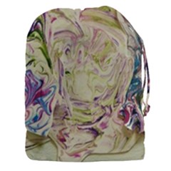 Marbling Collage Drawstring Pouch (3xl) by kaleidomarblingart