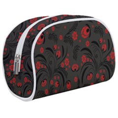 Folk Flowers Pattern Floral Surface Design Make Up Case (medium) by Eskimos