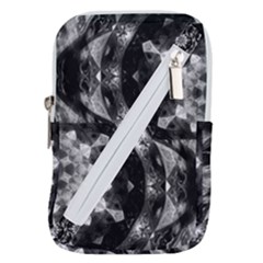 Gemini Mandala Belt Pouch Bag (small) by MRNStudios