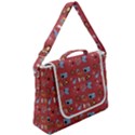 50s Small Print Box Up Messenger Bag View2