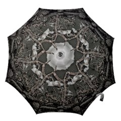 Dark Fantasy Landscape Poster Hook Handle Umbrellas (large) by dflcprintsclothing