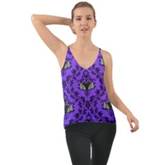 Friggin Bats Pattern Chiffon Cami by NerdySparkleGoth