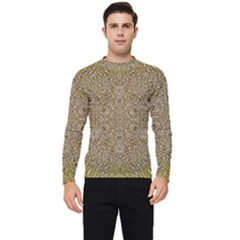 Pearls With A Beautiful Luster And A Star Of Pearls Men s Long Sleeve Rash Guard by pepitasart
