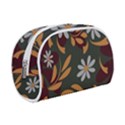 Folk flowers pattern Floral surface design Make Up Case (Small) View1