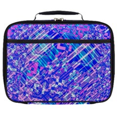 Root Humanity Bar And Qr Code Combo In Purple And Blue Full Print Lunch Bag by WetdryvacsLair