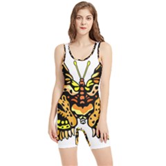 Bigcat Butterfly Women s Wrestling Singlet by IIPhotographyAndDesigns