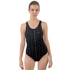 Spiro Cut-out Back One Piece Swimsuit by Sparkle