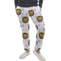 Lion Heads Pattern Design Doodle Men s Jogger Sweatpants View1