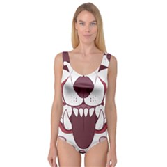 Kitsune Mask Princess Tank Leotard  by mindnmint
