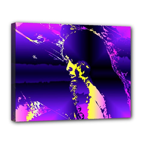Garth Canvas 14  X 11  (stretched) by MRNStudios