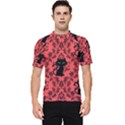 Cat Pattern Men s Short Sleeve Rash Guard View1