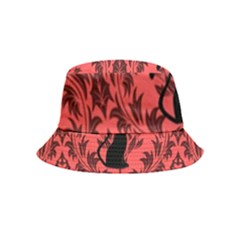 Cat Pattern Inside Out Bucket Hat (kids) by NerdySparkleGoth