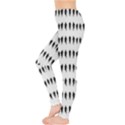 Athletic Running Graphic Silhouette Pattern Leggings  View3
