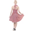 Peaches and Cream Halter Party Swing Dress  View2