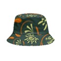 Folk flowers pattern Floral surface Inside Out Bucket Hat View4