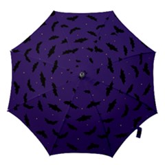 Bats In The Starry Sky Hook Handle Umbrellas (small) by SychEva