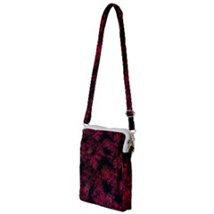 Red Abstraction Multi Function Travel Bag by SychEva
