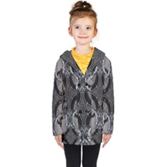 Lunar Phases Kids  Double Breasted Button Coat by MRNStudios