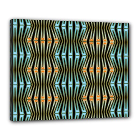 Digital Springs Canvas 20  X 16  (stretched) by Sparkle
