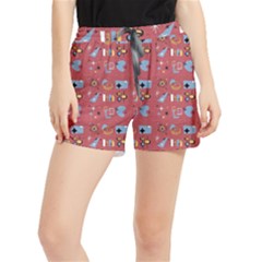 50s Red Runner Shorts by NerdySparkleGoth