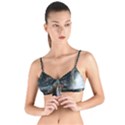 Sea-island-castle-landscape Tie Up Cut Bikini Top View1