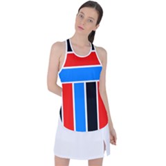 Crossing Lines Racer Back Mesh Tank Top by impacteesstreetweareight